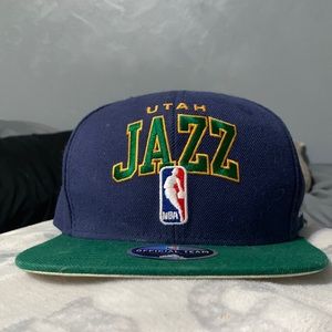 vintage utah jazz hat